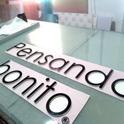 Letras Corpóreas PVC